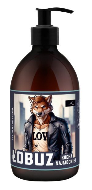LaQ, żel pod prysznic Łobuz kocha najmocniej, 500 ml