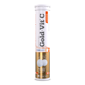 Olimp, Gold-Vit C 1000, smak pomarańczowy, tabletki musujące, 20 sztuk