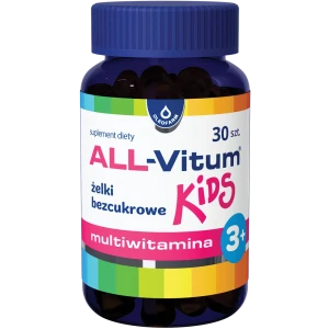 All-Vitum Kids, żelki bezcukrowe, 30 szt