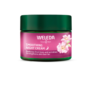 Weleda Krem wygładzający na noc z dziką różą i białą herbatą, 40 ml