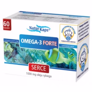 Naturkaps Omega-3 Forte, kapsułki, 60 sztuk