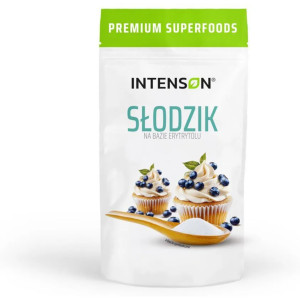 Intenson, Słodzik na bazie erytrytolu, 250 g