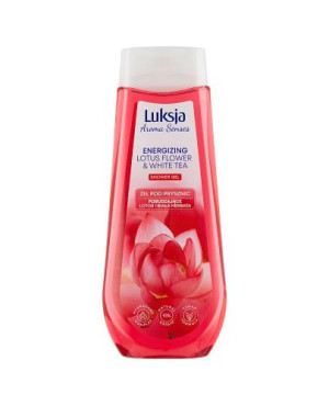 Luksja Aroma Senses, Żel pod prysznic Lotos i Biała herbata, 500 ml