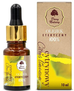 Dary Natury Olejek eteryczny cytrynowy 100 %, 10 ml