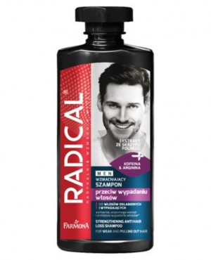 Farmona Radical Men Wzmacniający szampon przeciw wypadaniu włosów, 400 ml