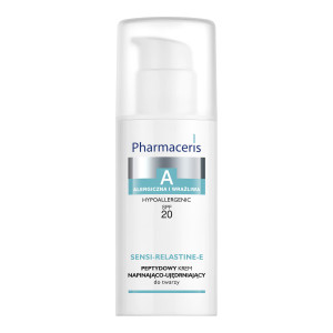 Pharmaceris A Sensi-Relastine-E, peptydowy krem napinająco-ujędrniający, SPF 20, 50 ml