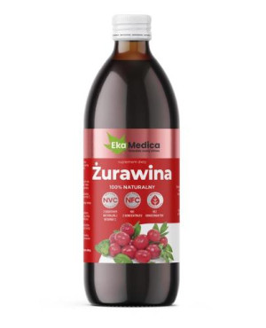 EKAMEDICA Żurawina NFC, 0,5 L
