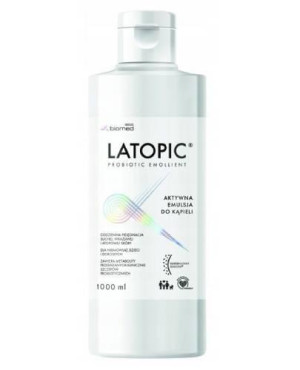 LATOPIC Aktywna emulsja do kąpieli, 1000 ml