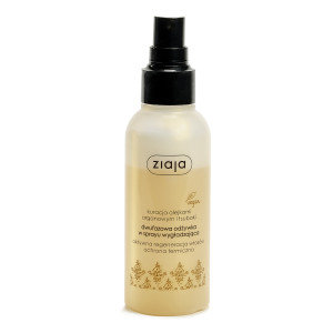 Ziaja Arganowa, Dwufazowa odżywka w spray'u wygładzająca, 125 ml