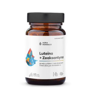 Luteina + Zeaksantyna + Witamina A, kapsułki, 60 sztuk