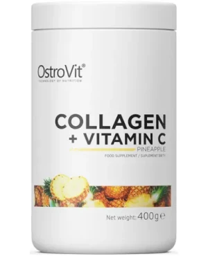 OstroVit Collagen + Vitamin C pineapple proszek 400 g