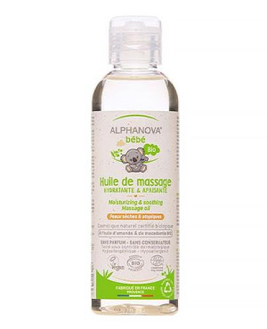 ALPHANOVA BEBE Olejek do masażu, 100 ml