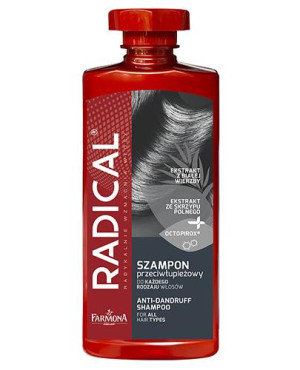 FARMONA RADICAL Szampon przeciwłupieżowy do każdego rodzaju włosów - 400 ml