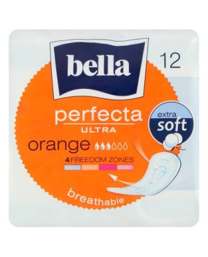 Bella Perfecta Ultra Orange, podpaski, 12 sztuk