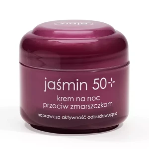 Ziaja Jaśmin 50+ krem przeciw zmarszczkom na noc, 50 ml