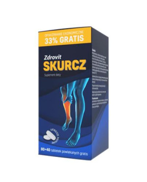 Zdrovit Skurcz, tabletki 120, sztuk