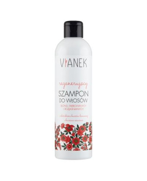VIANEK Szampon regenerujący do włosów blond, farbowanych i rozjaśnianych - 300 ml