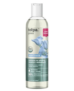 Tołpa Green Nawilżający szampon do włosów cienkich i delikatnych, 300 ml