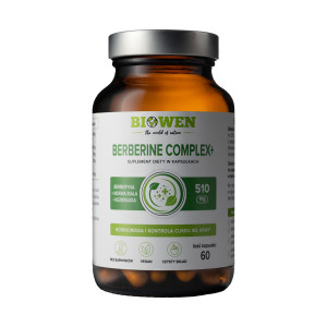 Biowen Berberine Complex+, kapsułki, 60 sztuk