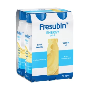Fresubin Energy Drink o smaku waniliowym, płyn, 4 x 200 ml