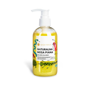 Opcja Natura, naturalna mega pianka do kąpieli dla dzieci, 250 ml