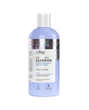 So!Flow, Szampon fioletowy ochładzający żółte tony, włosy blond, 300 ml