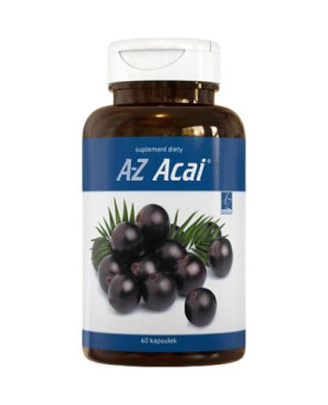 A-Z ACAI - 60 kaps. Regulacja metabolizmu i zahamowany apetyt.