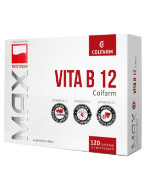 COLFARM Max Vitaminum B12 - 120 tabl.