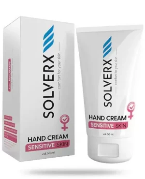 Solverx Sensitive Skin Woman krem do rąk i paznokci dla kobiet do skóry wrażliwej 50 ml