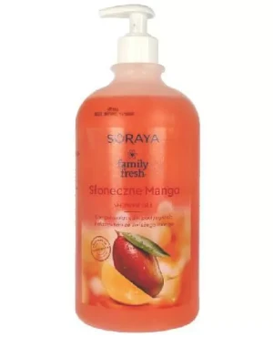 Family Fresh energetyzujący żel pod prysznic Słoneczne mango 1000 ml