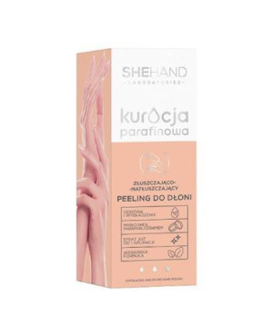SheHand - KURACJA PARAFINOWA Złuszczająco-natłuszczający peeling do skóry dłoni, 75 g