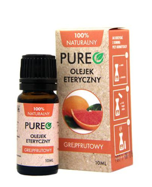 Pureo Olejek naturalny eteryczny grejpfrutowy - 10 ml - cena, opinie, właściwości