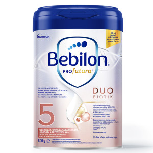 Bebilon PROfutura DUOBIOTIK 5 Junior dla przedszkolaka, odżywcza formuła na bazie mleka, 800 g