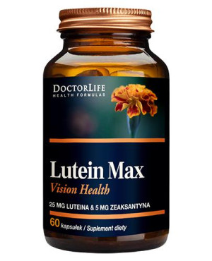 Doctor Life Lutein Max, kapsułki, 60 sztuk