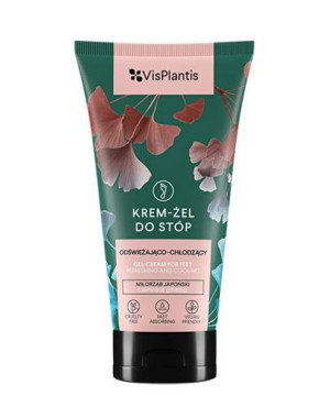 Vis Plantis Krem-Żel do stóp odświeżająco-chłodzący miłorząb japoński, 75 ml