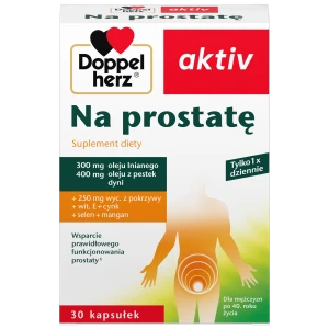 DOPPELHERZ AKTIV Na prostatę - 30 kaps.