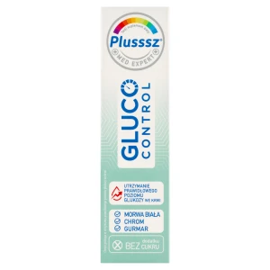 Plusssz Gluco Control, tabletki musujące, 20 sztuk