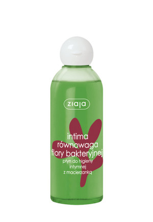 Ziaja Intima równowaga flory bakteryjnej, Płyn do higieny intymnej z macierzanką, 200 ml