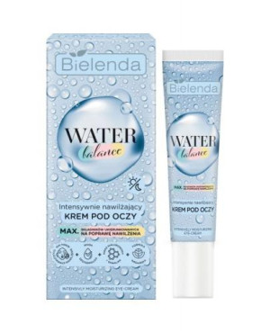Bielenda Water Balance, intensywnie nawilżający krem pod oczy, 15 ml