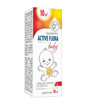 Active Flora Baby+ krople, 10 ml