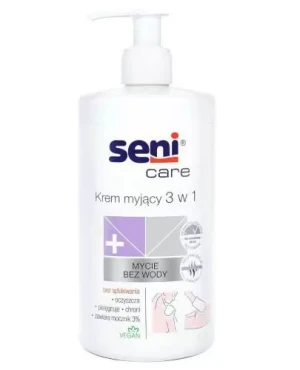 Seni Care, krem myjący 3w1, 500 ml