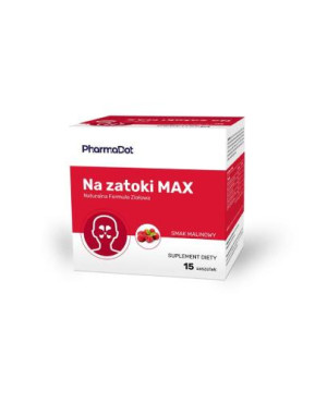 PharmaDot, Na Zatoki Max, saszetki, 15 sztuk