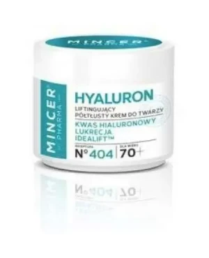 Mincer Pharma Hyaluron liftingujący półtłusty krem do twarzy 70+ 50 ml