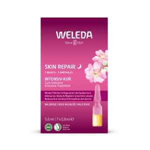 Weleda Skin Repair, Intensywna kuracja z dziką różą, 7 ampułek