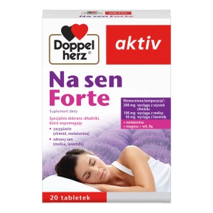 Doppelherz aktiv, Na sen Forte, tabletki, 20 sztuk