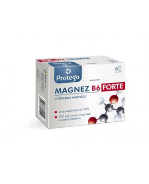 Protego, Magnez B6 Forte, tabletki, 60 sztuk