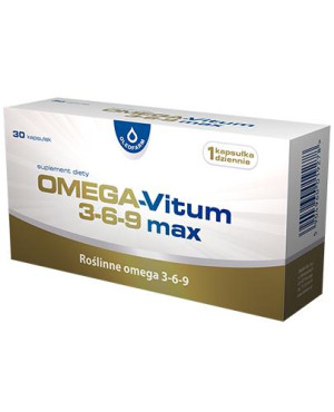 Omega-Vitum 3-6-9 Max, 30 kapsułek
