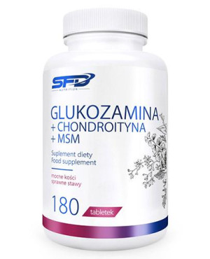 SFD Glukozamina+Chondroityna+MSM, 180 tabletek