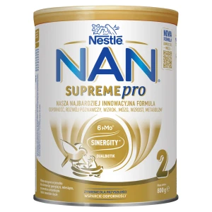 NAN SUPREMEPRO 2 Mleko następne w proszku dla niemowląt powyżej 6. miesiąca, 800 g