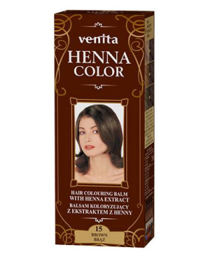 VENITA Henna Color Balsam Koloryzujący nr 15 Brąz, 75 ml